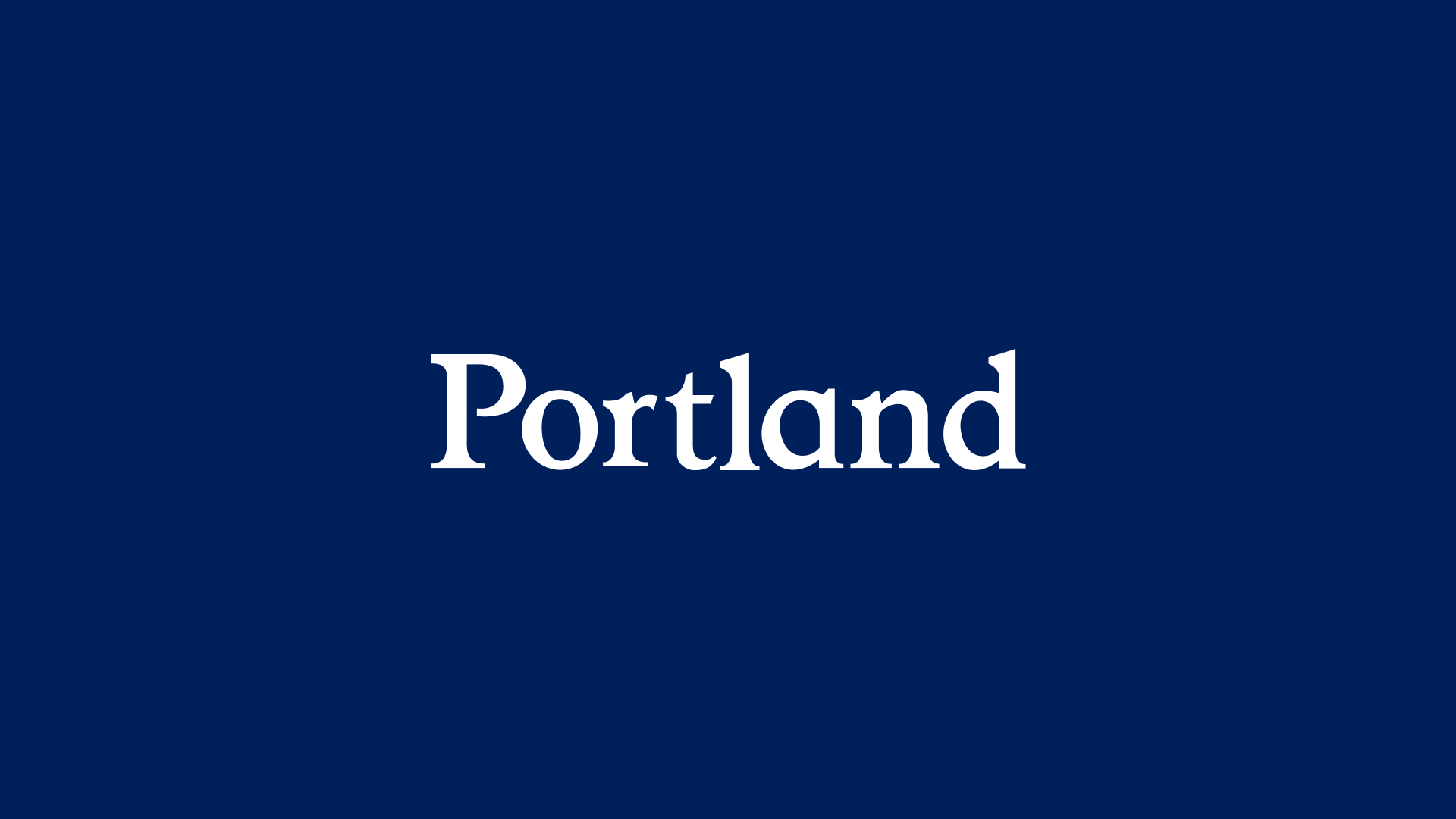 The Portland Logo