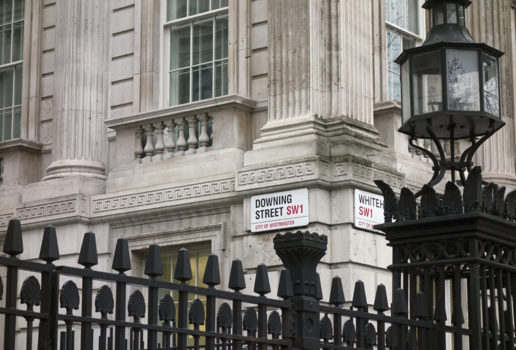 Image of the Downing Street street sign